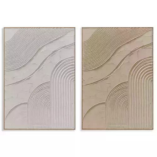 Abstract Painting Frame set