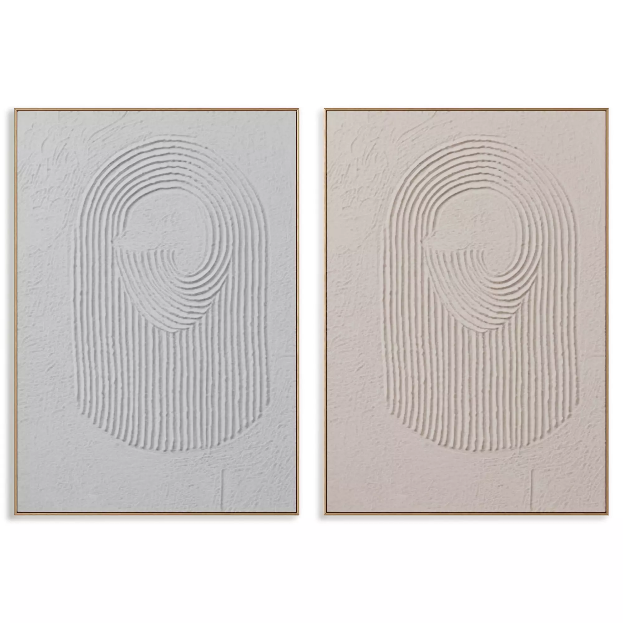 Abstract Painting Frame set 3D model_0