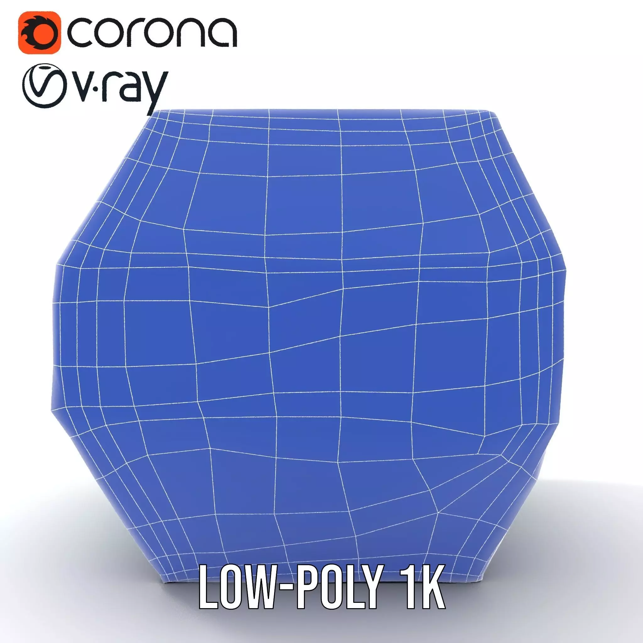 Futuristic Glass Pavilion model pack Low-poly 3D model_27