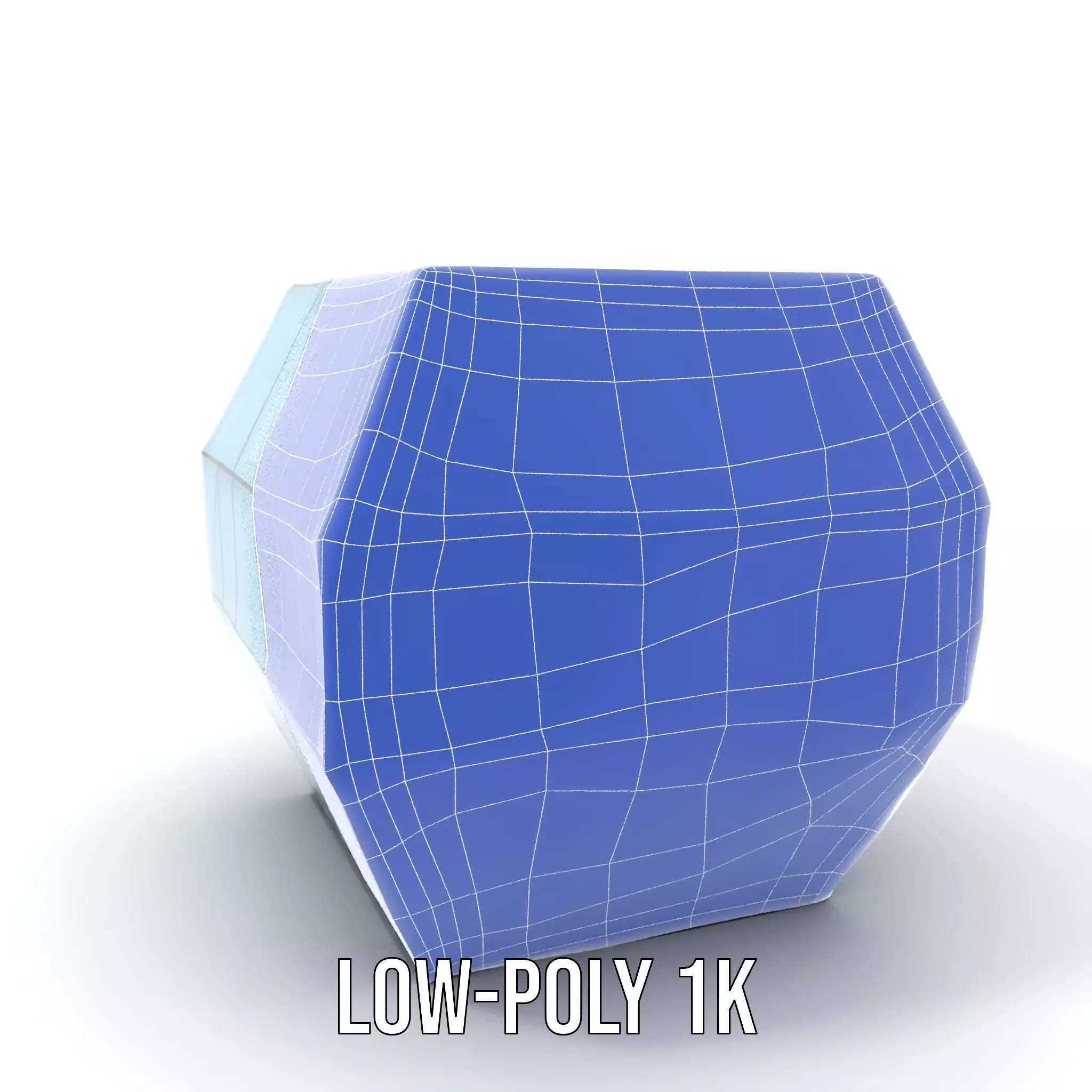 Futuristic Glass Pavilion model pack Low-poly 3D model_17