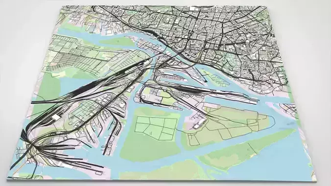 Cityscape Szczecin Poland