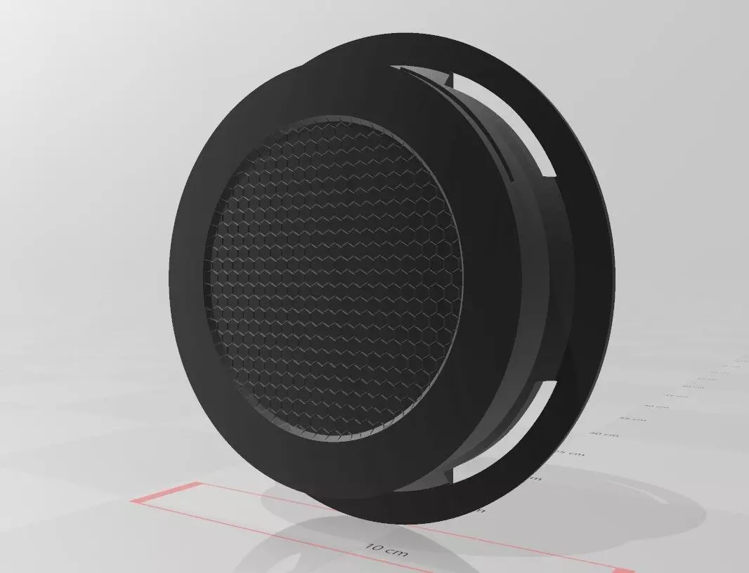 TRON DISK BACK HOLDER 3D print model_3