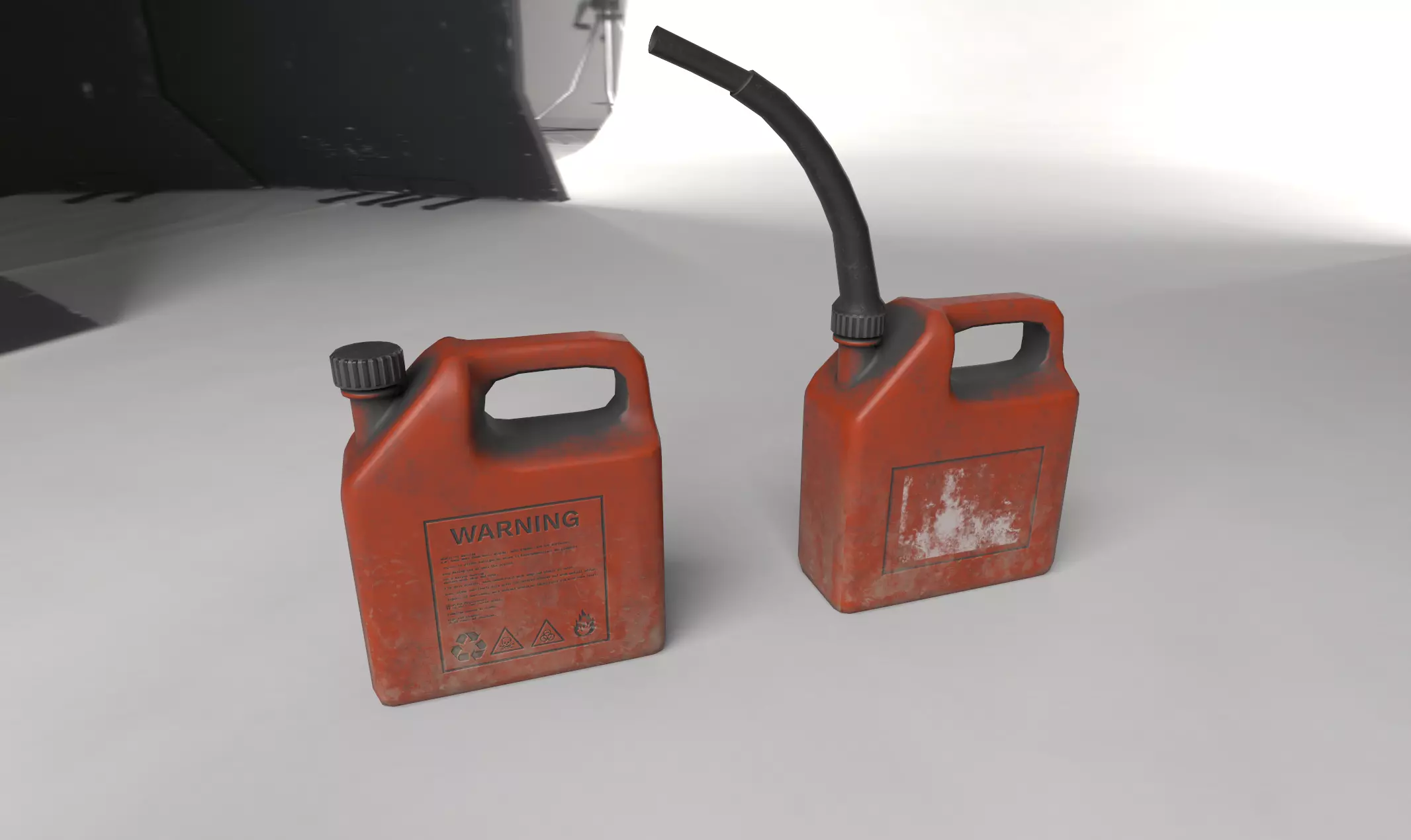 PBR-GrandPa Nomad-PostApocalyptic Truck Low-poly 3D model_29