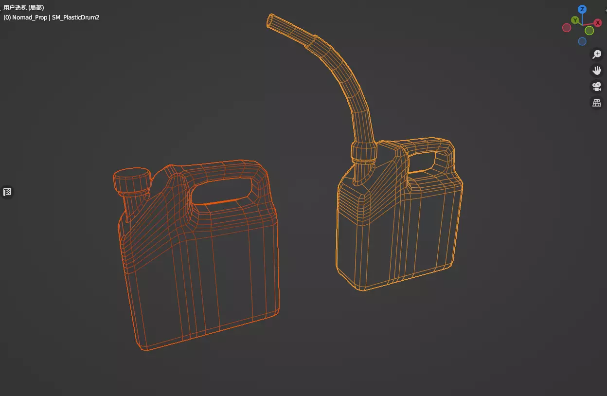 PBR-GrandPa Nomad-PostApocalyptic Truck Low-poly 3D model_30