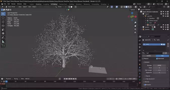 Cherry Blossom 1 Tree 