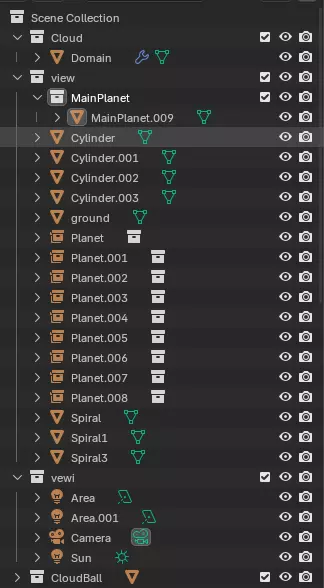 Dreamy Pink Portal  Stylized 3D Scene Blender FBX GLB  OBJ Low-poly 3D model_4
