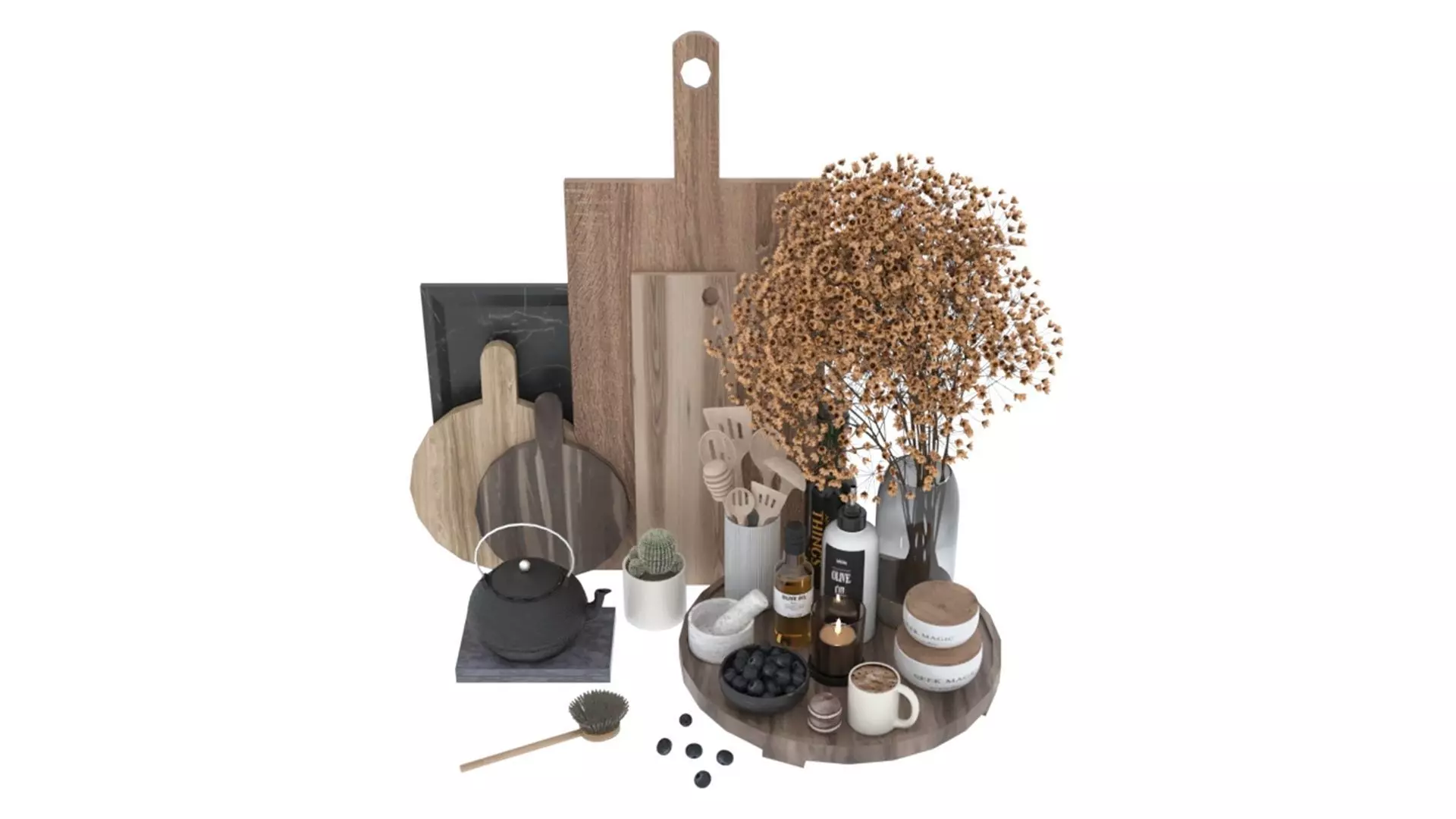 Kitchen Accessories 3D model_7