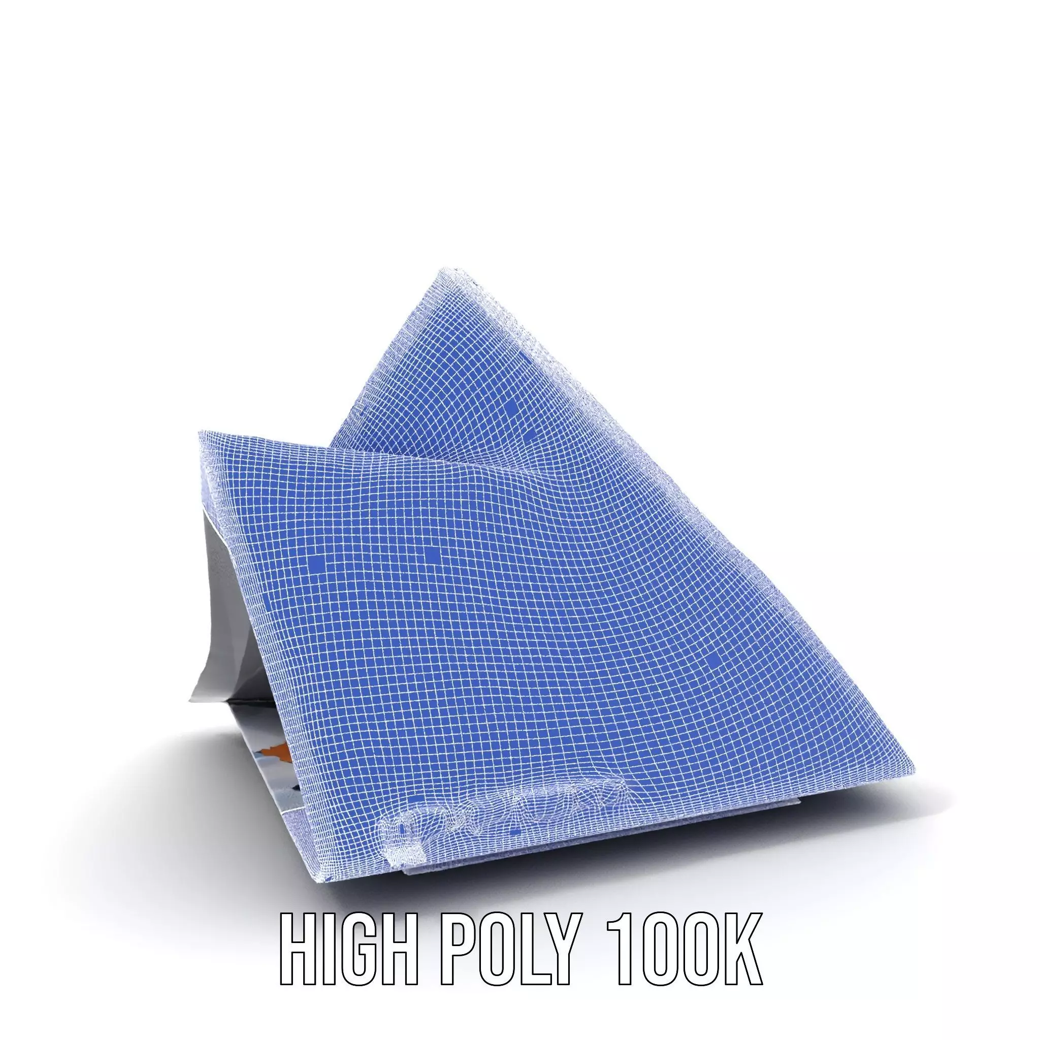 Futuristic Glass Building model pack Low-poly 3D model_4