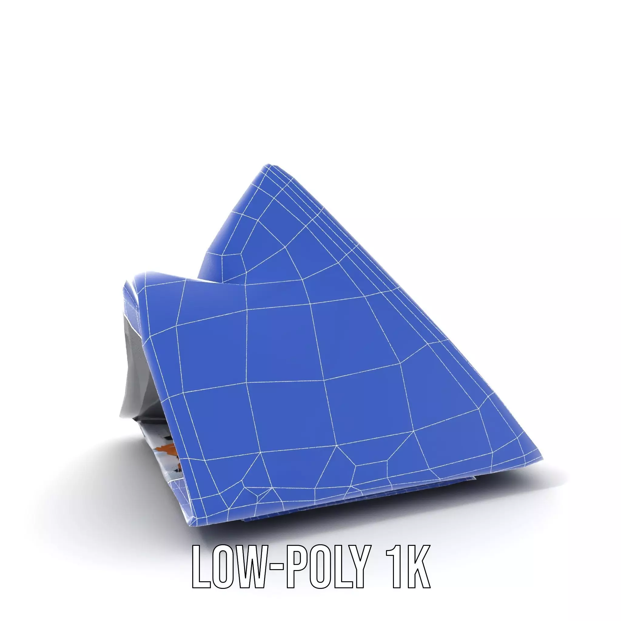 Futuristic Glass Building model pack Low-poly 3D model_28