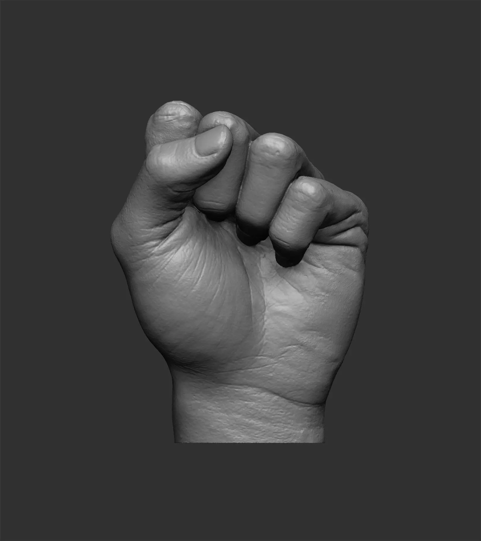 Fist printable 3D print model_0
