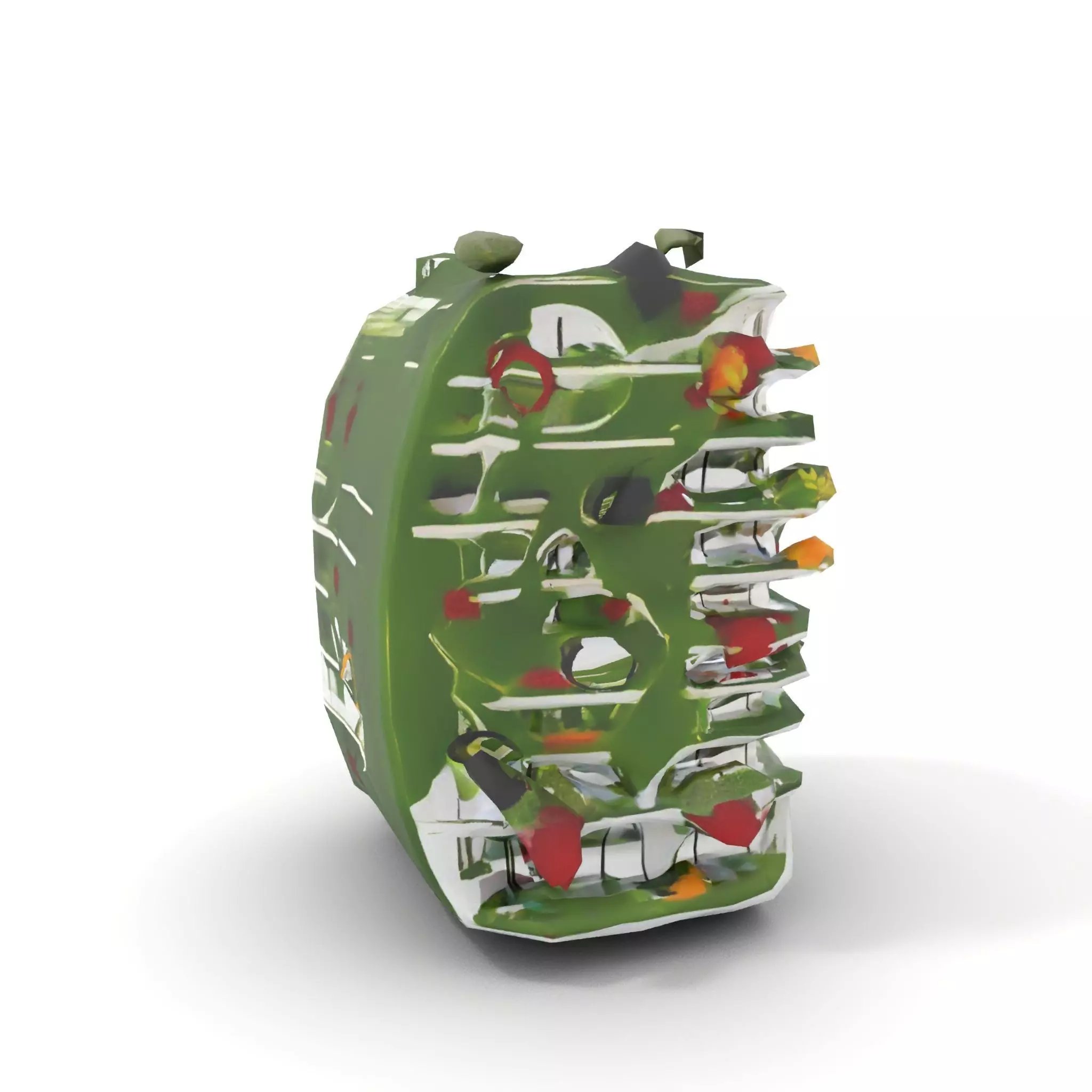 Floral Urban Oasis model pack Low-poly 3D model_7