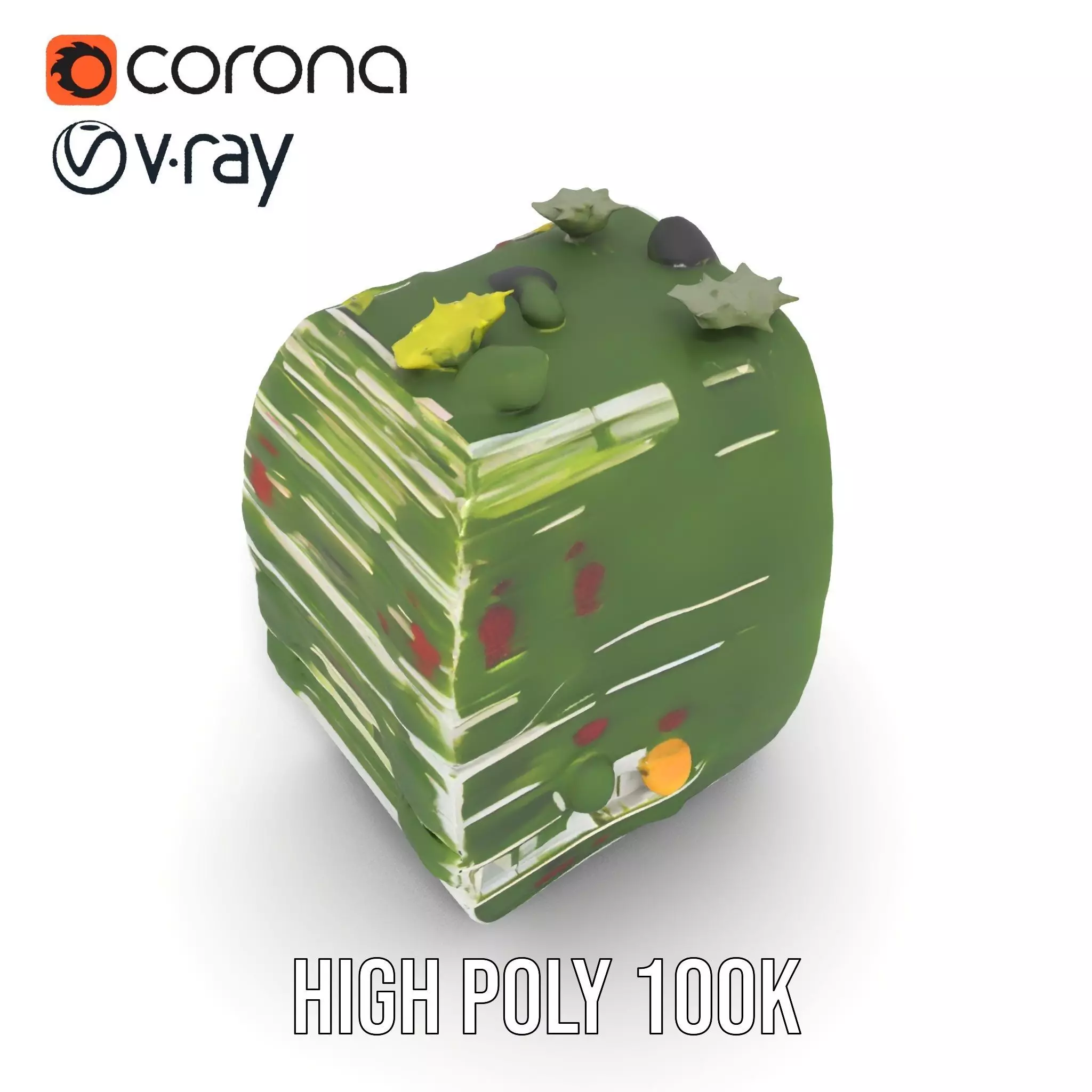 Floral Urban Oasis model pack Low-poly 3D model_20