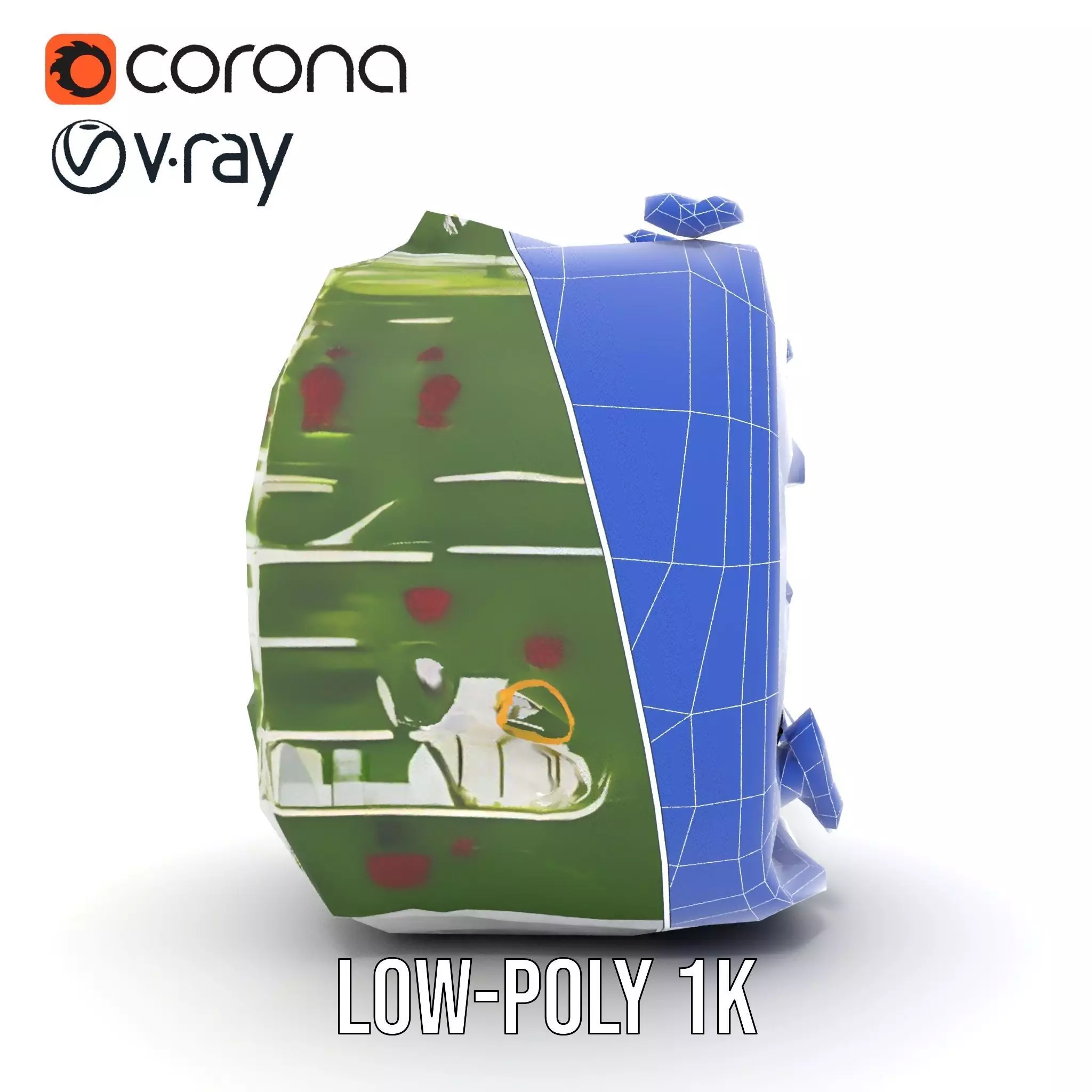 Floral Urban Oasis model pack Low-poly 3D model_31