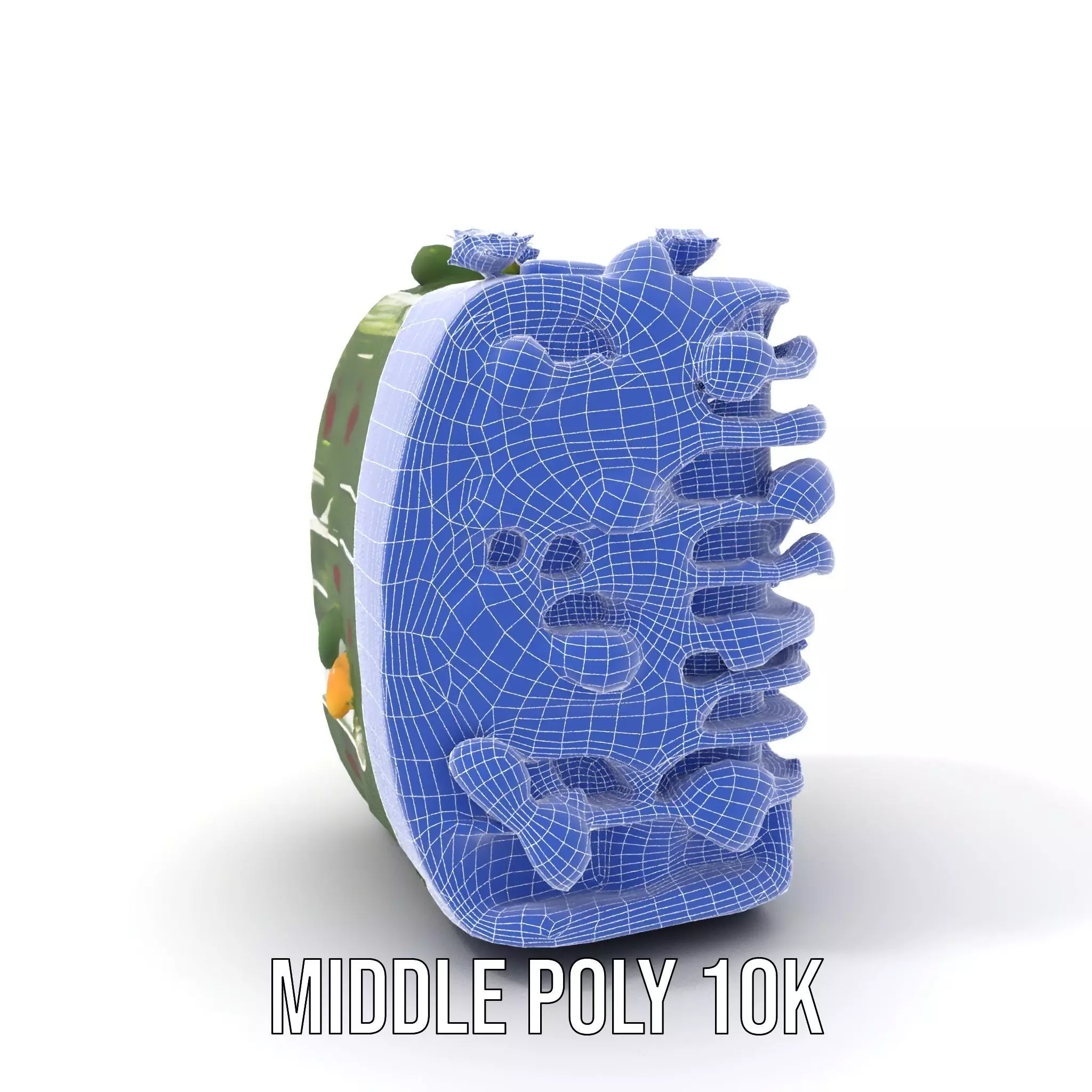 Floral Urban Oasis model pack Low-poly 3D model_10