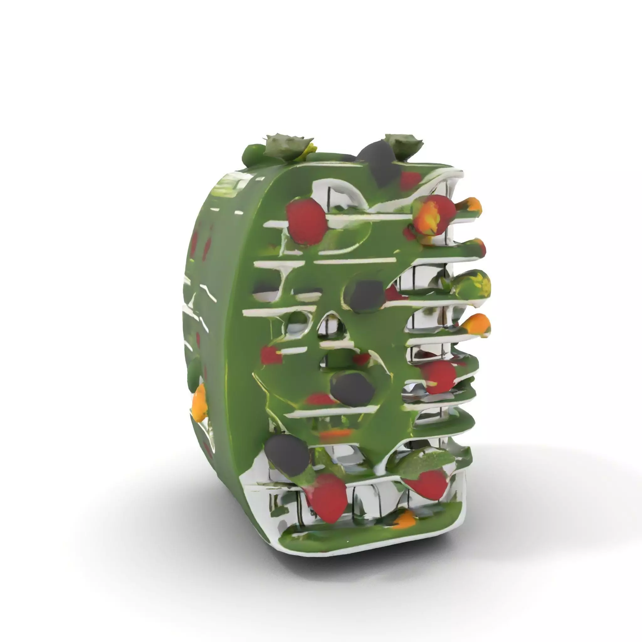 Floral Urban Oasis model pack Low-poly 3D model_13