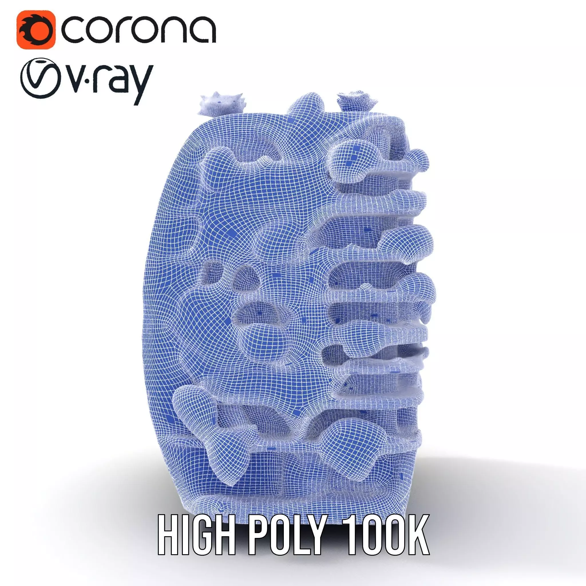 Floral Urban Oasis model pack Low-poly 3D model_26