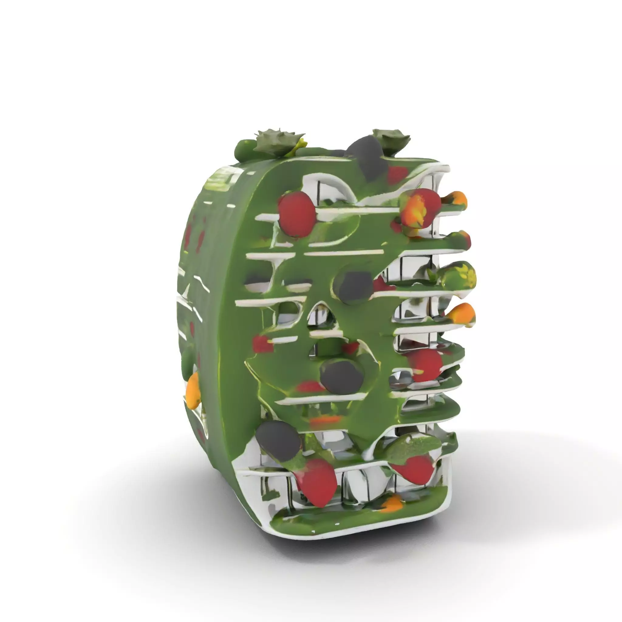 Floral Urban Oasis model pack Low-poly 3D model_0