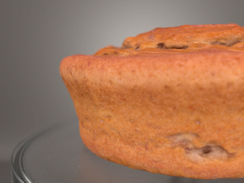 Cake - Walnut 3D model_1