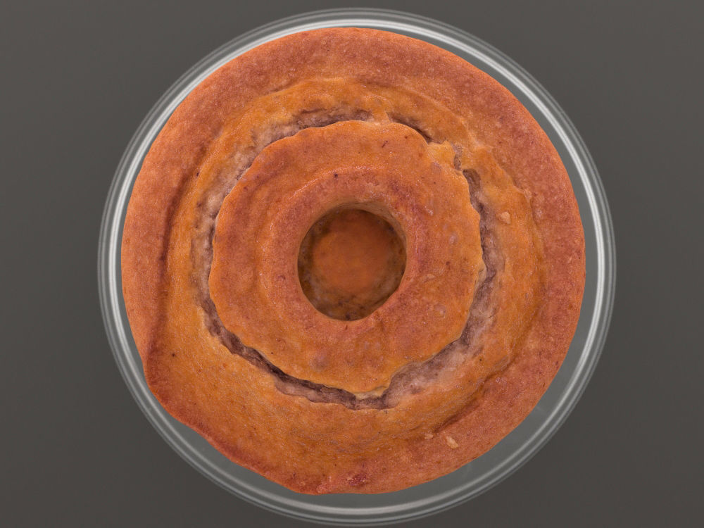 Cake - Walnut 3D model_4