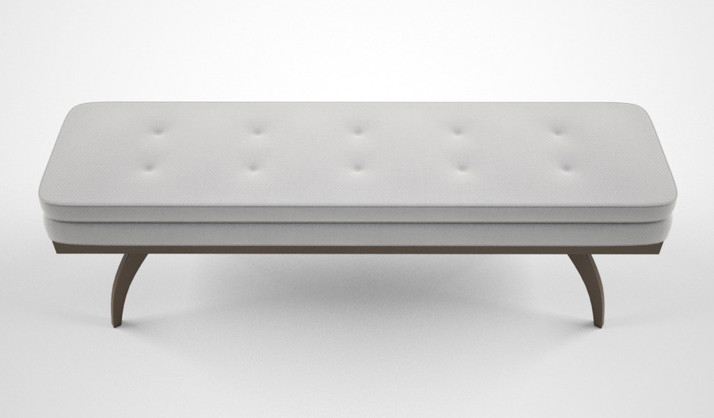 Dwell Studio Erickson bench 3D model_2