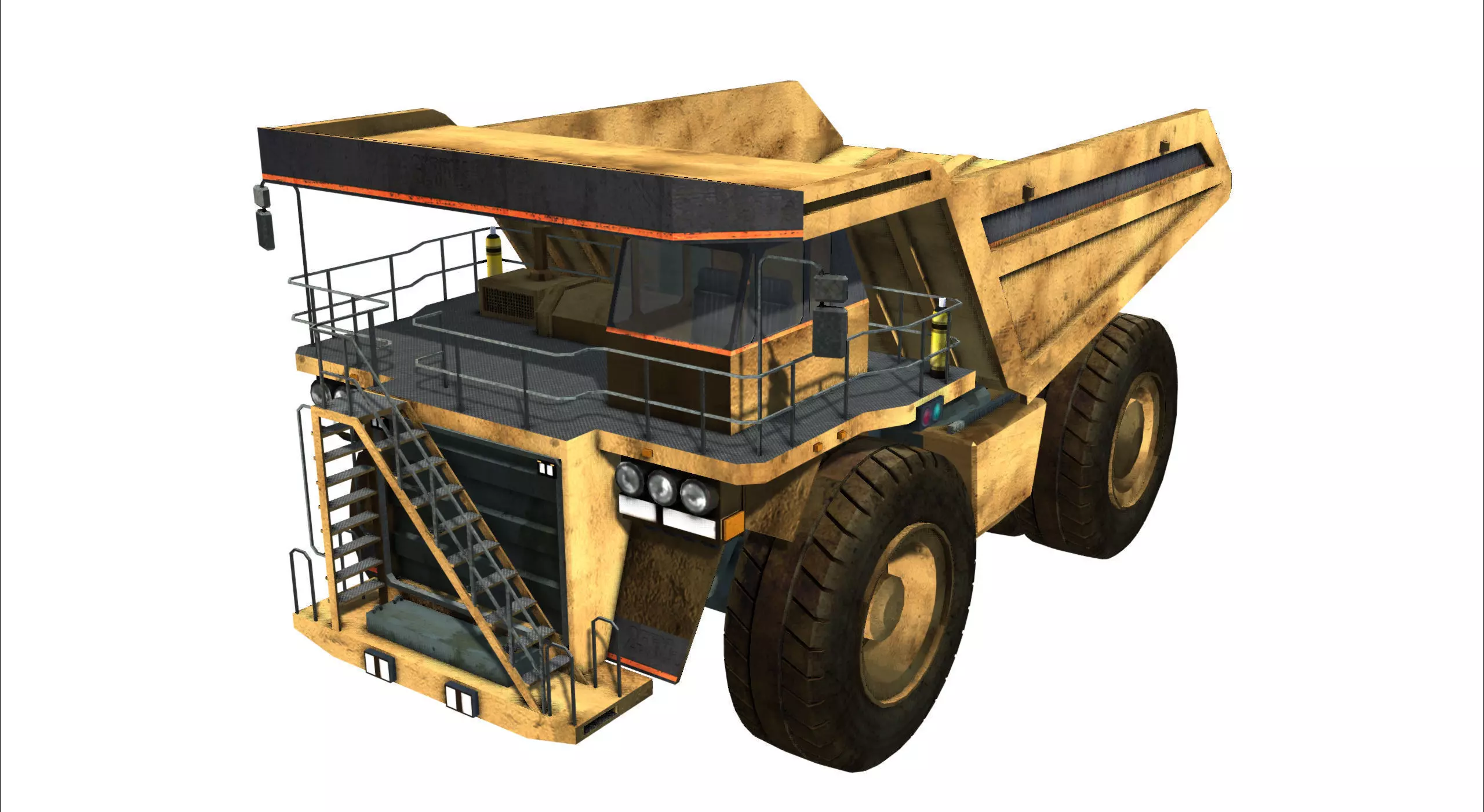 Mining Dump Truck 3D model