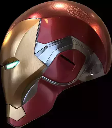 Iron Man MK85  High-Detail 3D CAD Model  STEP IGES  OBJ FBX  PBR