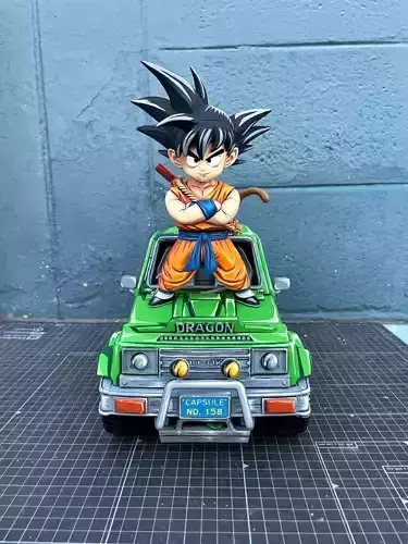 Goku Car Cover Book - STL File For 3DPrinting Saraban Studio