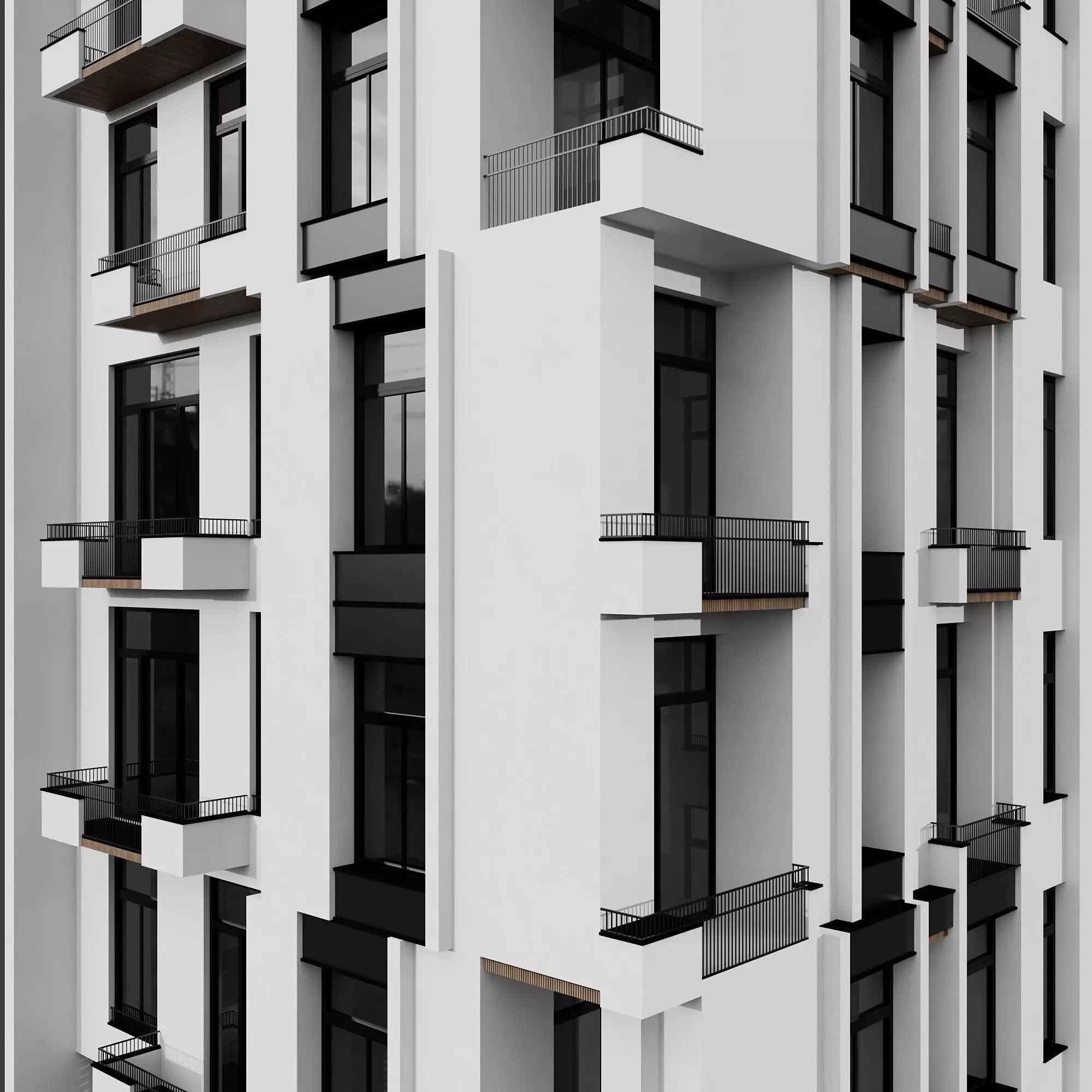 RESIDENTIAL BUILDING NO147 A 3D model_7