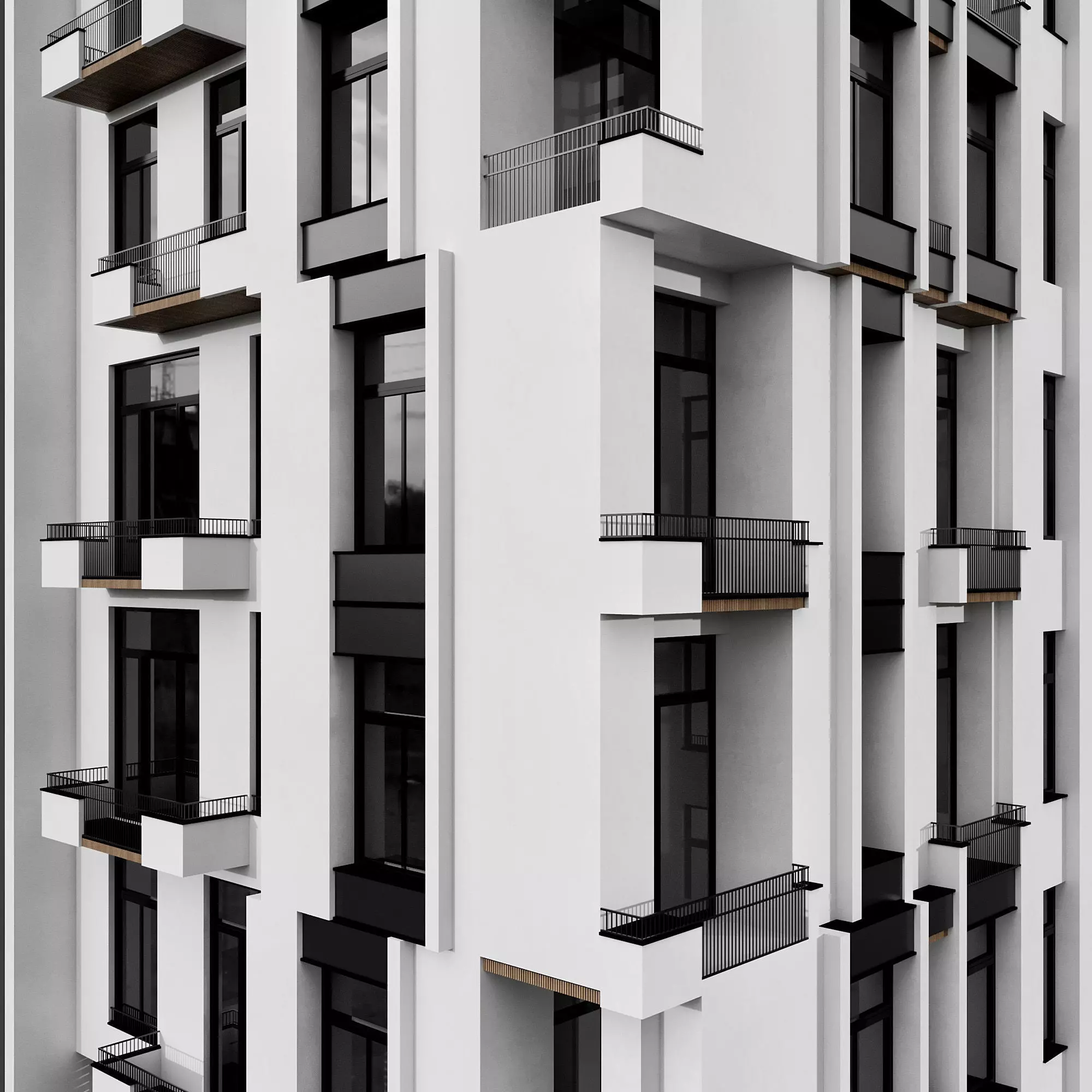 RESIDENTIAL BUILDING NO147 A 3D model_8