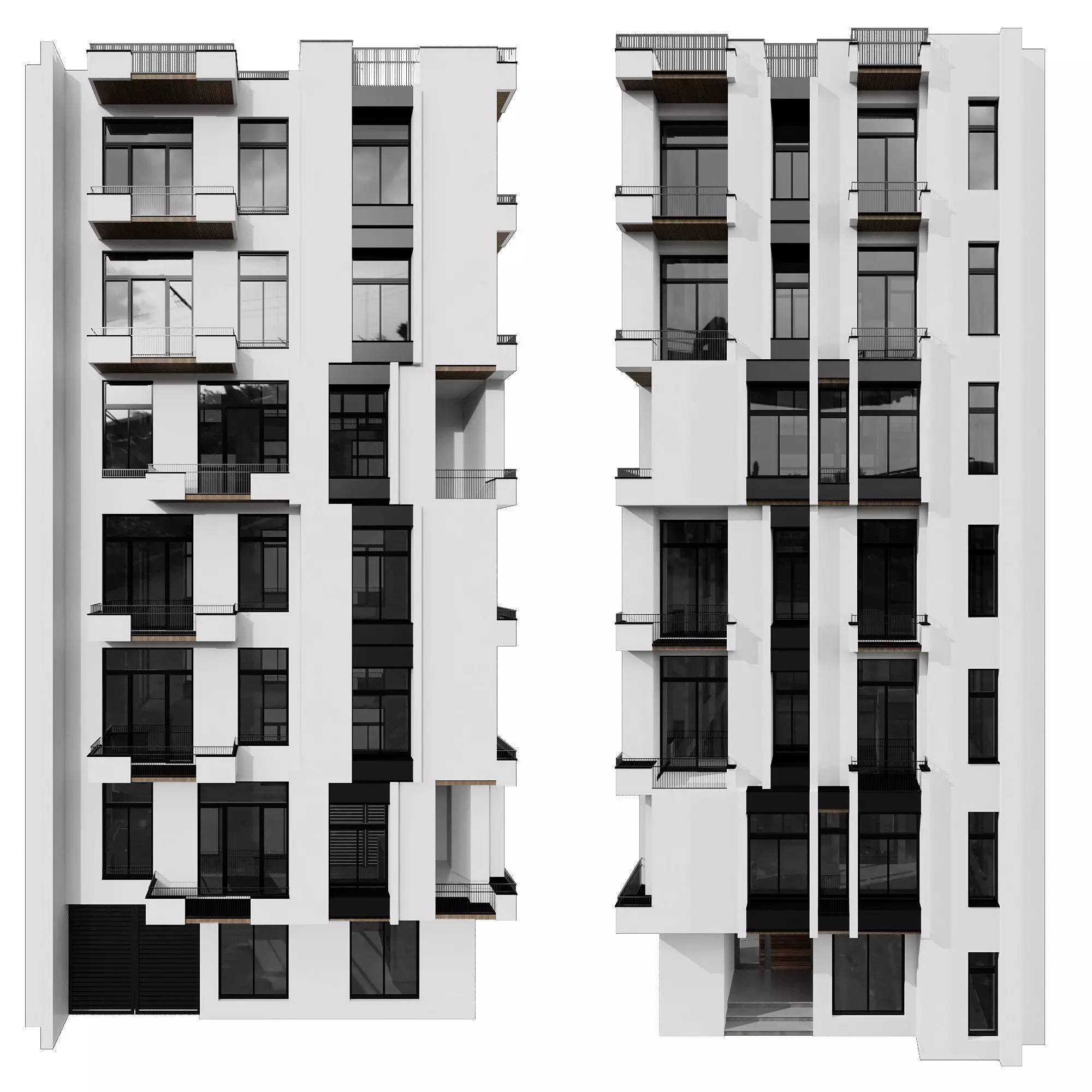 RESIDENTIAL BUILDING NO147 A 3D model_2