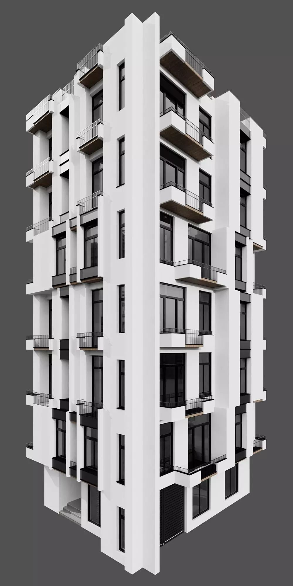 RESIDENTIAL BUILDING NO147 A 3D model_3