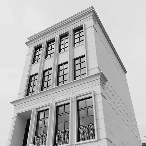 RESIDENTIAL BUILDING NO145 A 3D model 2