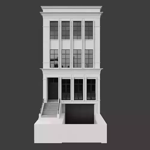 RESIDENTIAL BUILDING NO145 A 3D model 5