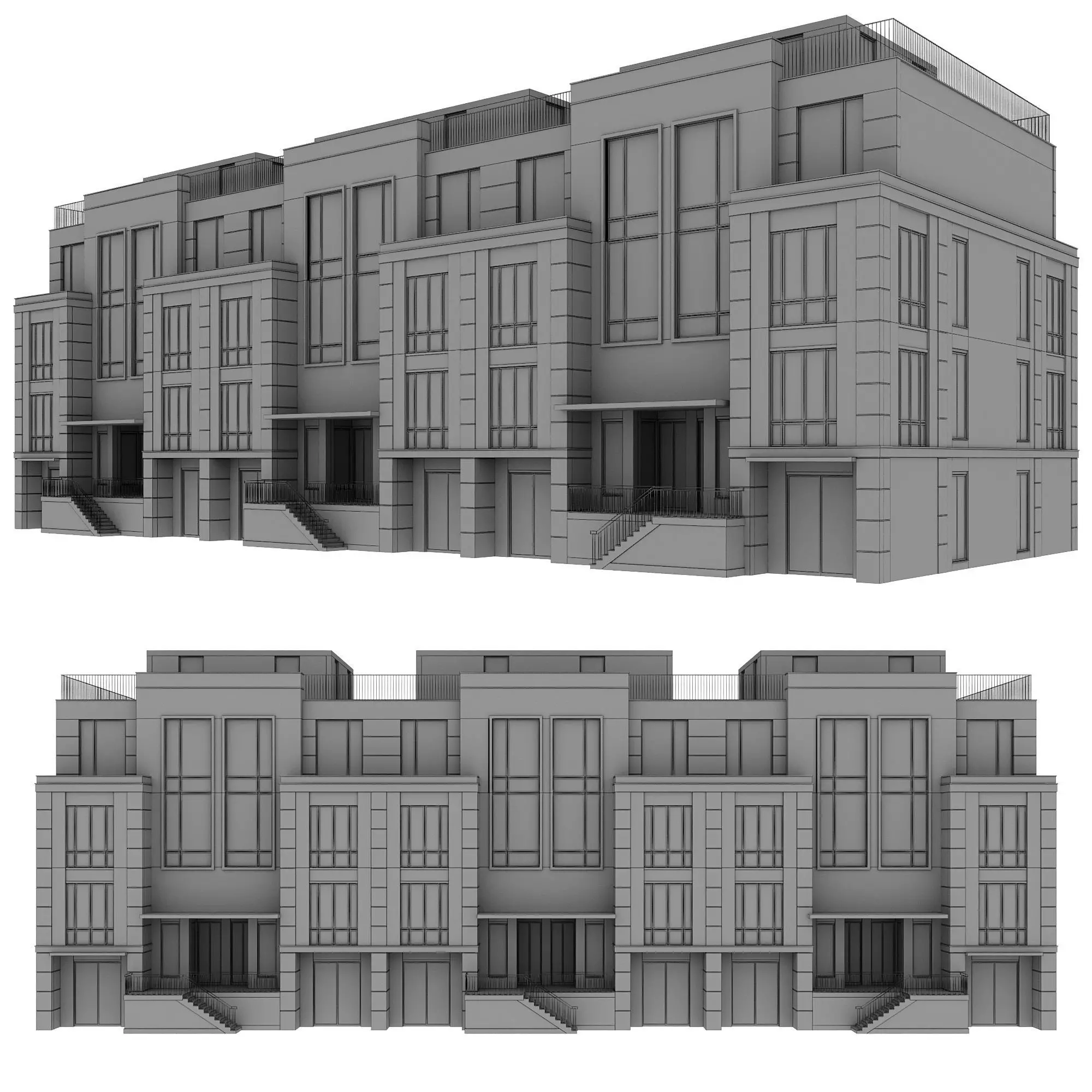 RESIDENTIAL BUILDING NO143 A 3D model_9