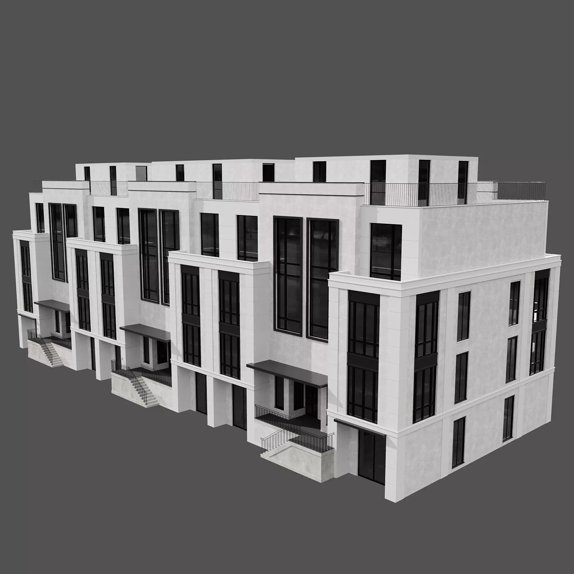 RESIDENTIAL BUILDING NO143 A 3D model_4