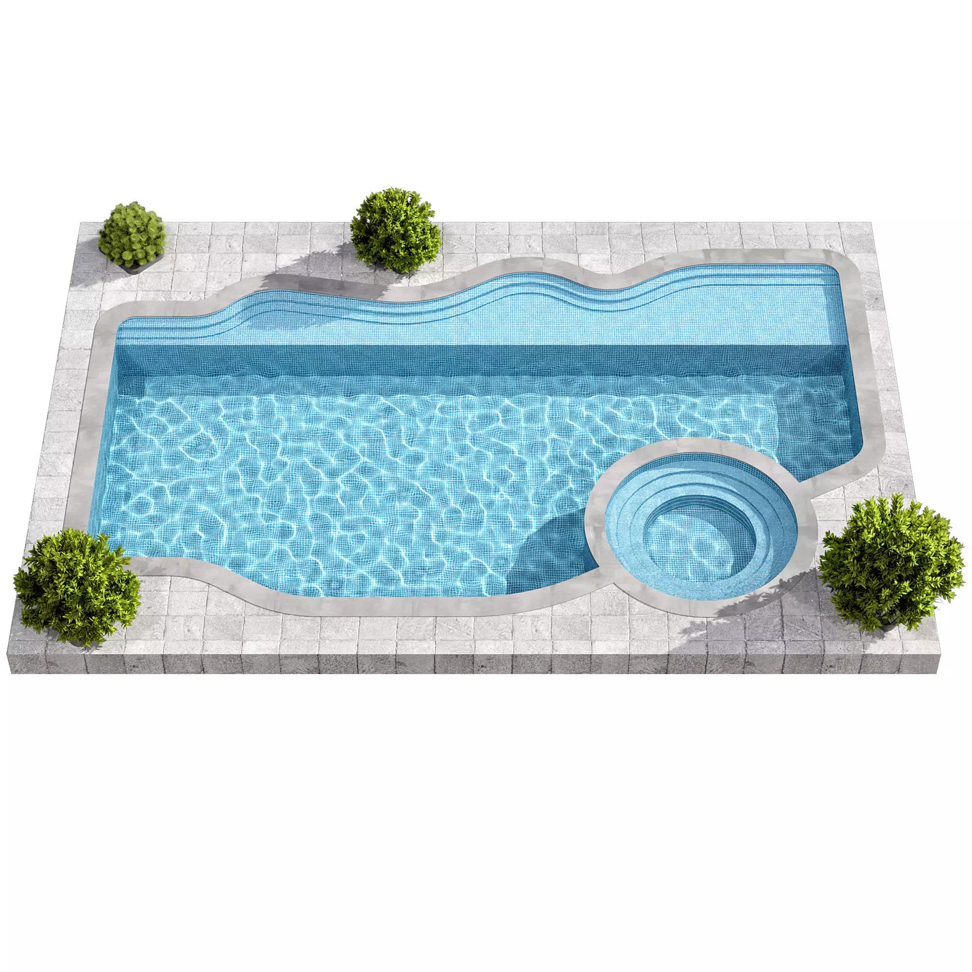 POOL NO125 A 3D model