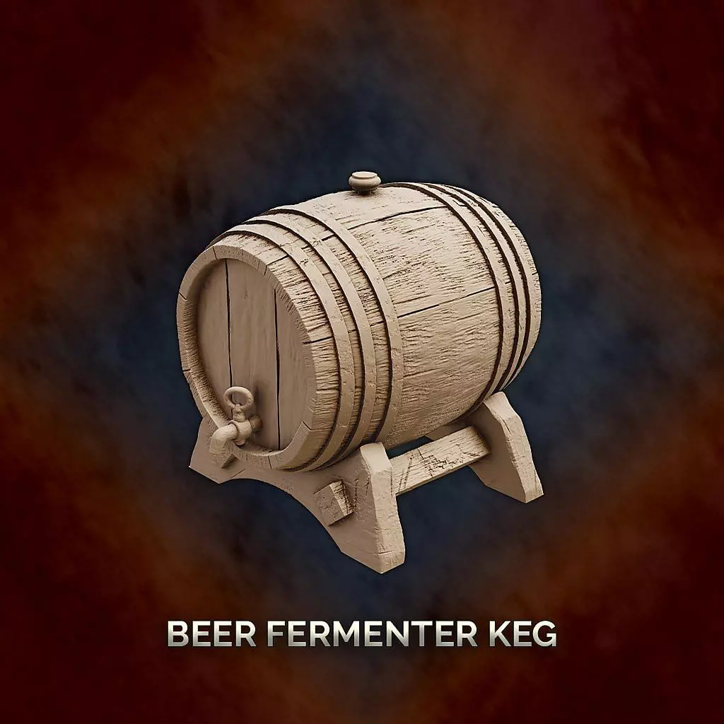 Beer Fermenter Keg 3D print model