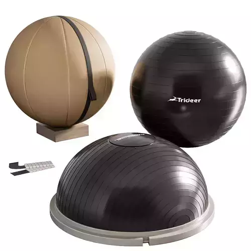 GYM AND FITNESS EQUIPMENT ASSET NO6 A 3D model