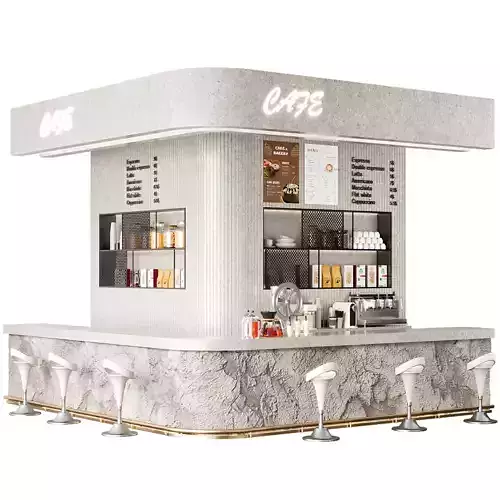 CAFE BAR NO39 A 3D model