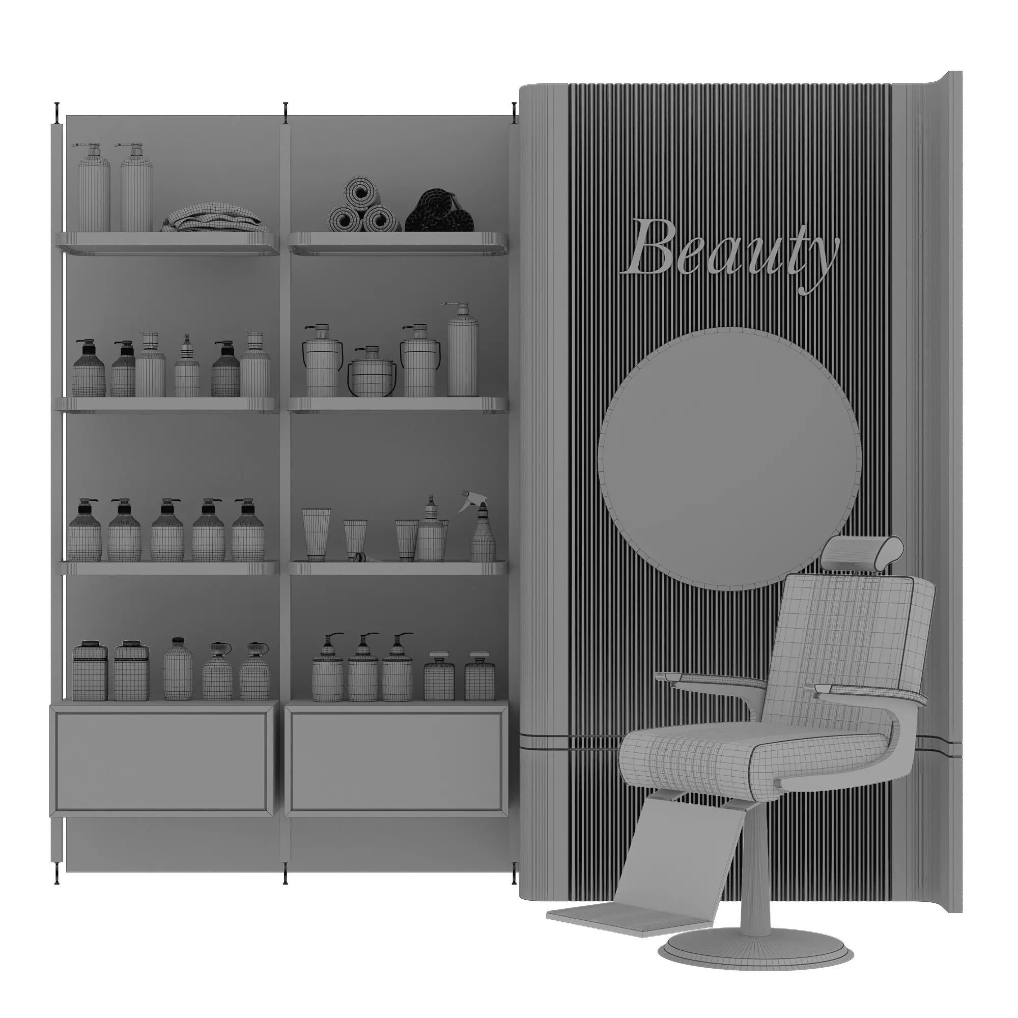 Beauty Salon No4 A 3D model_13