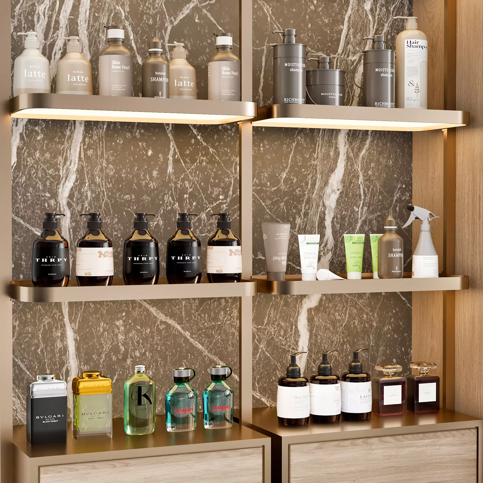 Beauty Salon No4 A 3D model_9