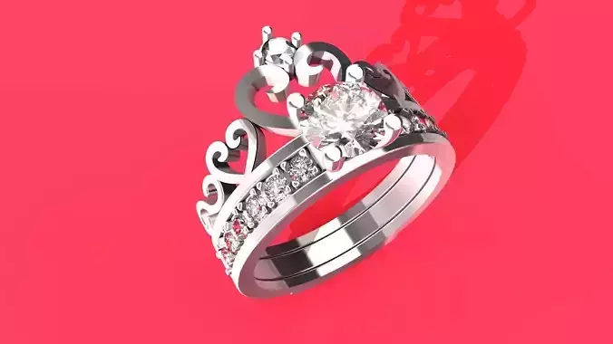 RING 15 AND SOLITAIRE