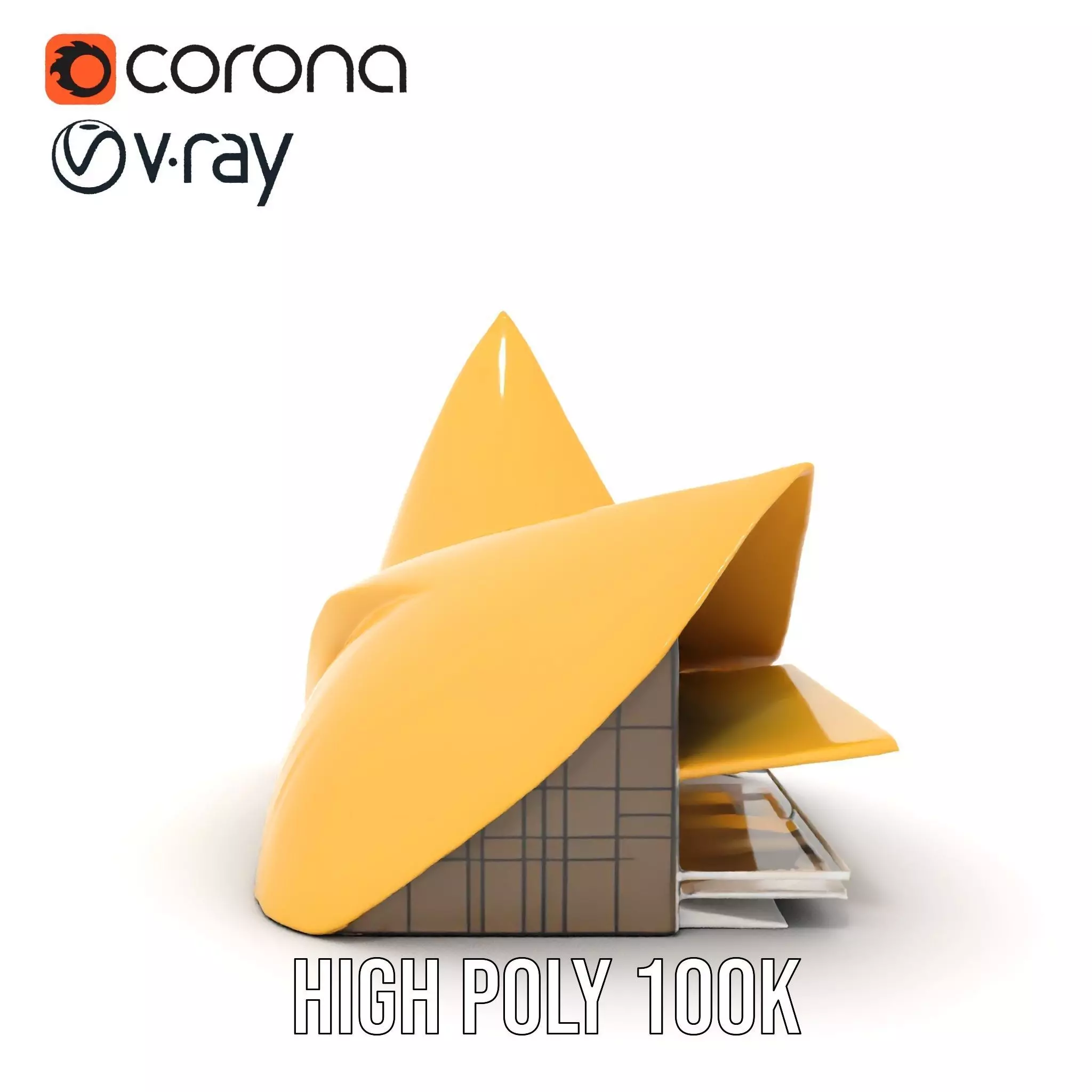 Golden Wave Theater model pack Low-poly 3D model_33