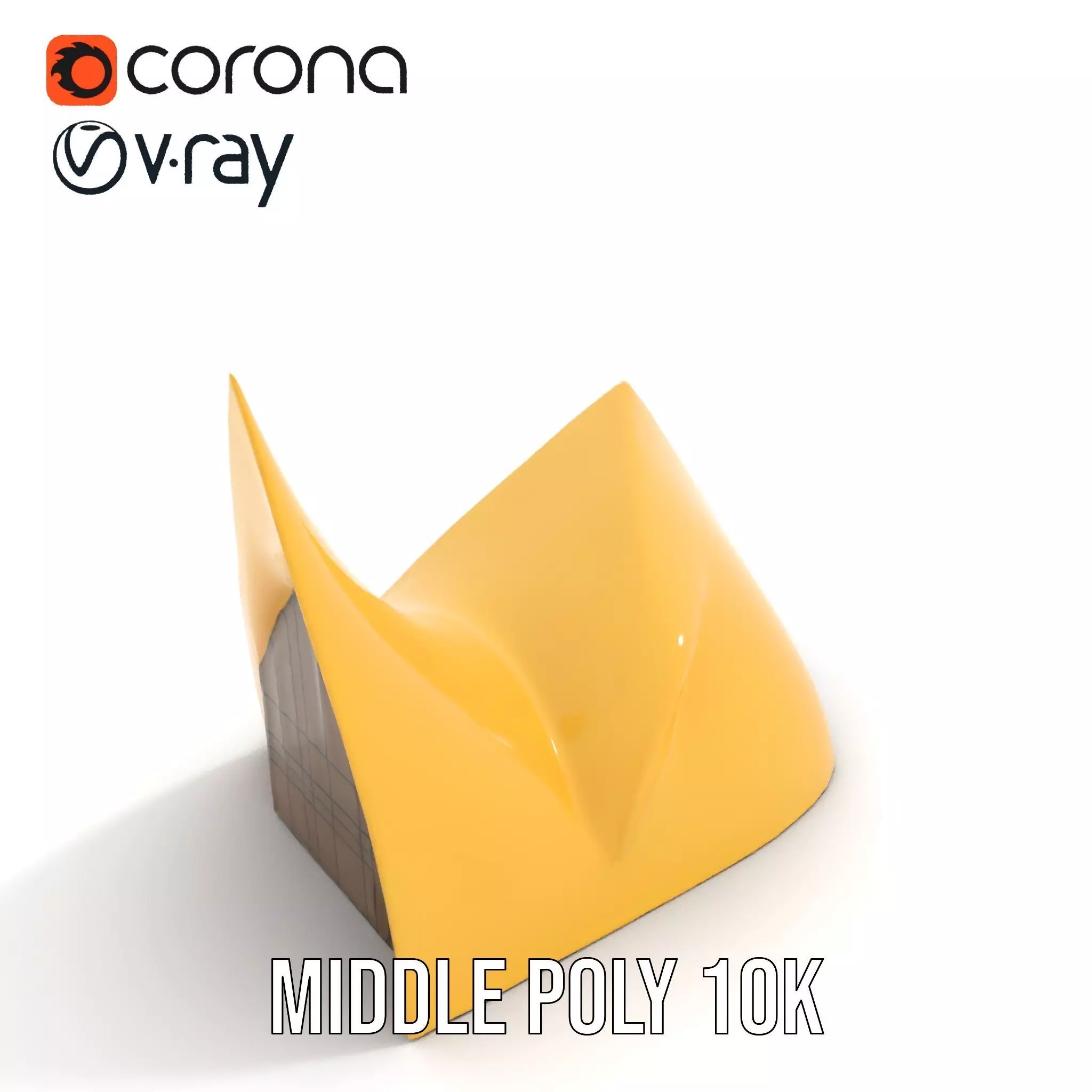 Golden Wave Theater model pack Low-poly 3D model_6