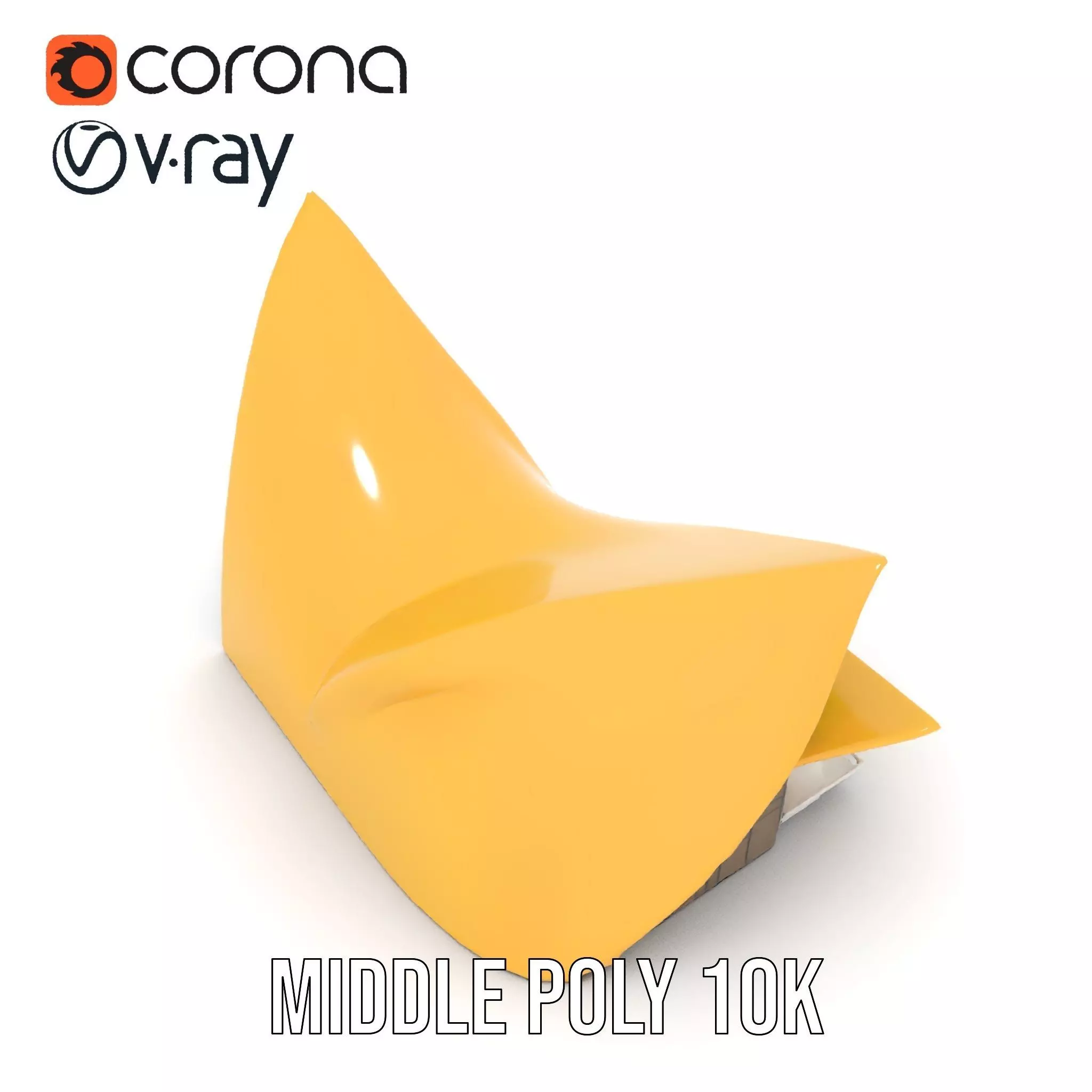 Golden Wave Theater model pack Low-poly 3D model_24