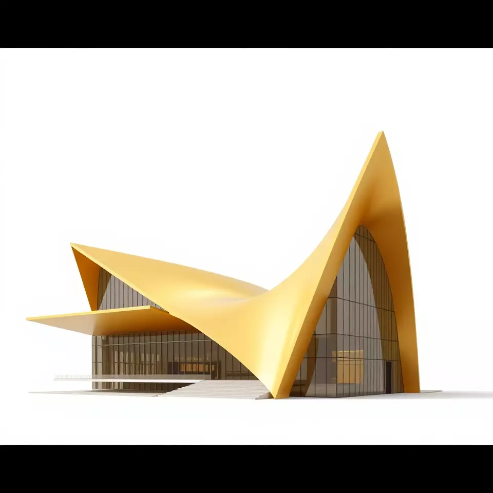 Golden Wave Theater model pack Low-poly 3D model_2