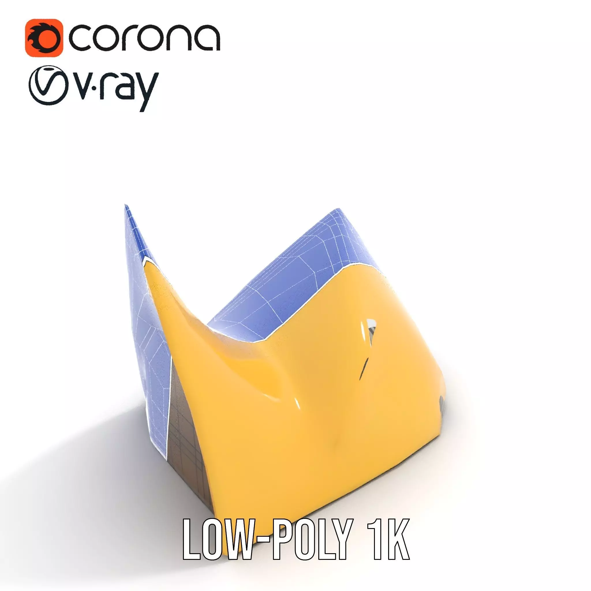 Golden Wave Theater model pack Low-poly 3D model_14