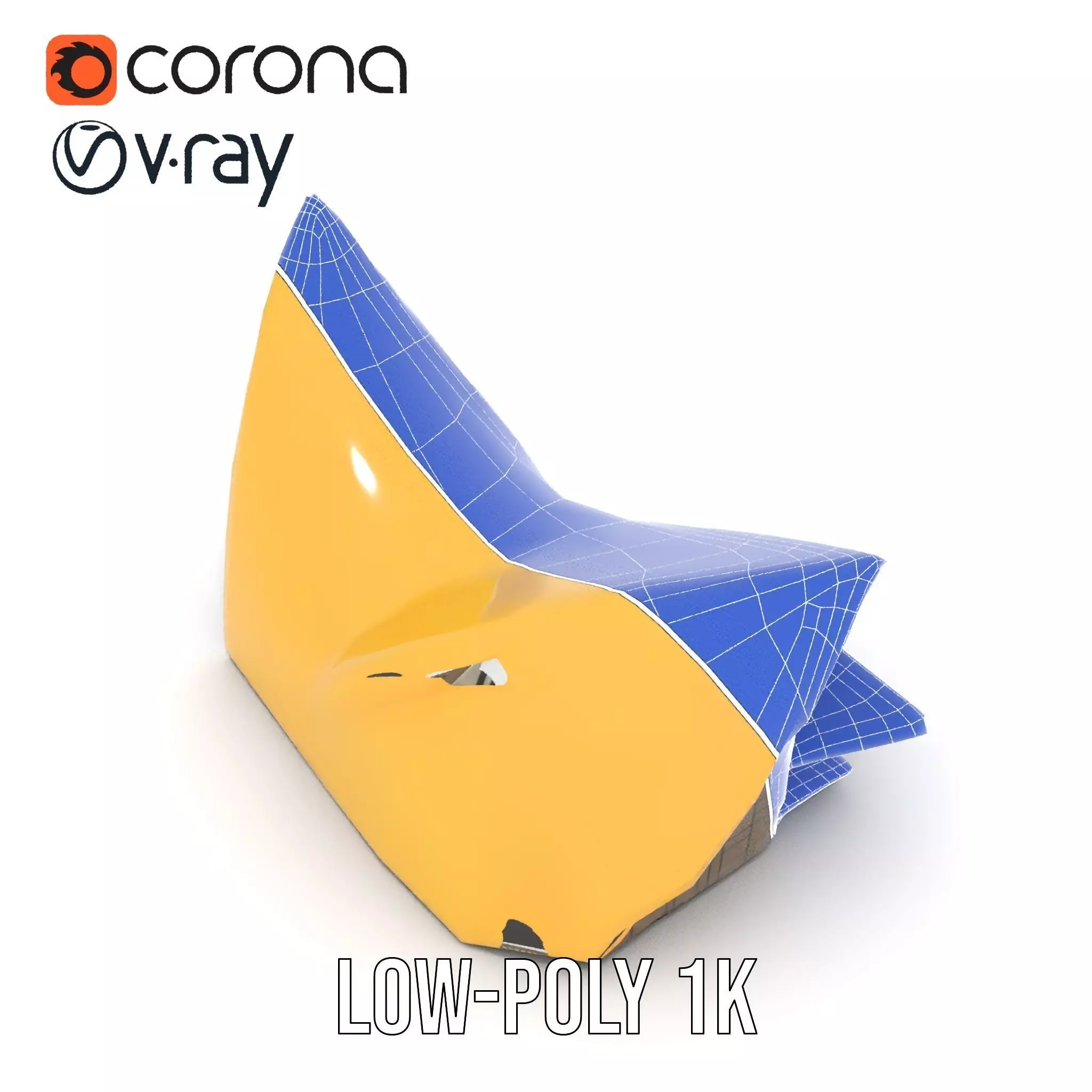 Golden Wave Theater model pack Low-poly 3D model_28