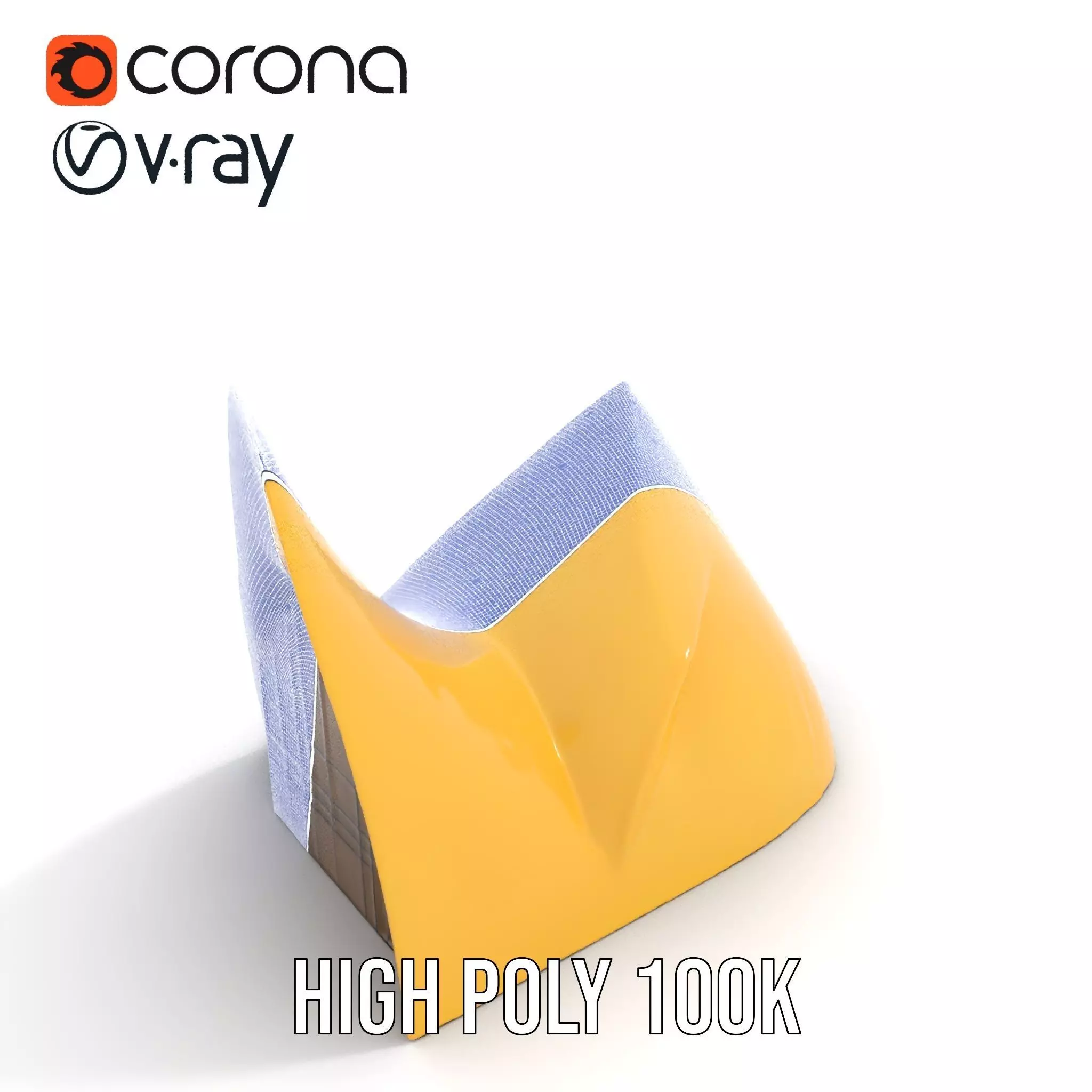 Golden Wave Theater model pack Low-poly 3D model_20