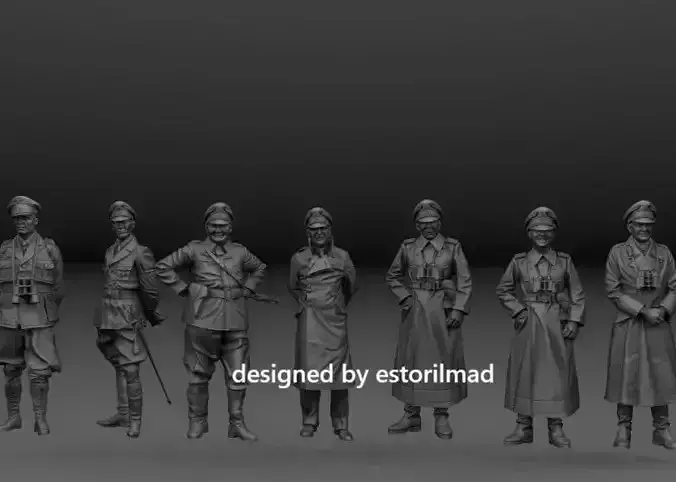  WW2 GERMAN GENERAL STAFF SS